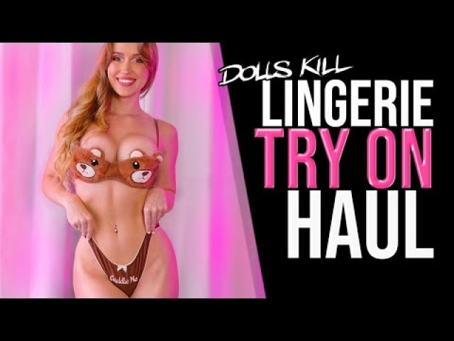 Scarlet Bicini Lingerie Haul Bikini Dolls Try Haul Straight Porn Sex